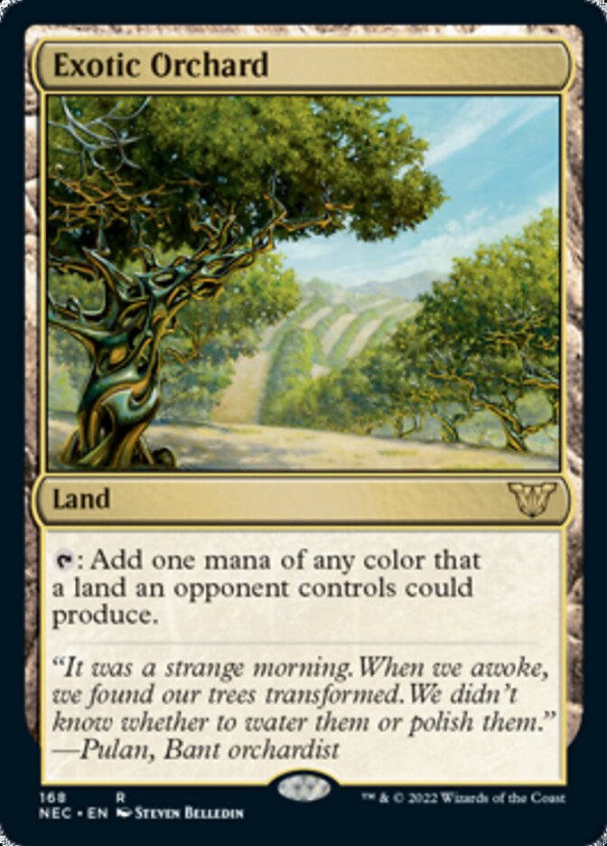 Exotic Orchard [Kamigawa: Neon Dynasty Commander] | Tabernacle Games