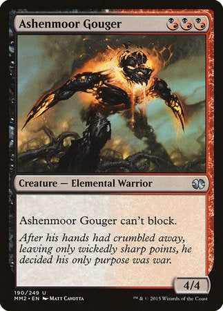 Ashenmoor Gouger [Modern Masters 2015] | Tabernacle Games