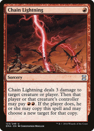 Chain Lightning [Eternal Masters] | Tabernacle Games