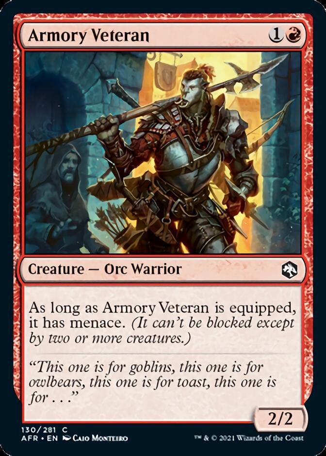 Armory Veteran [Dungeons & Dragons: Adventures in the Forgotten Realms] | Tabernacle Games