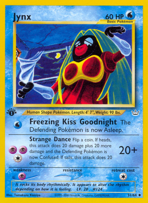 Jynx (31/64) [Neo Revelation 1st Edition] | Tabernacle Games