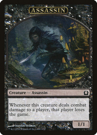 Assassin Token [Return to Ravnica Tokens] | Tabernacle Games