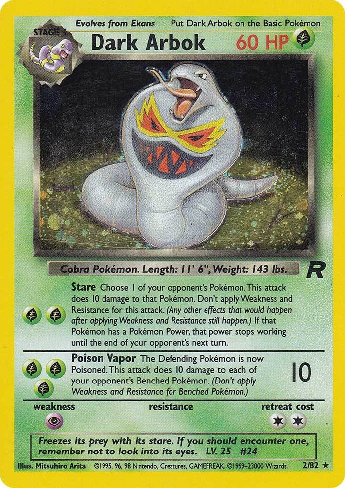 Dark Arbok (2/82) [Team Rocket Unlimited] | Tabernacle Games