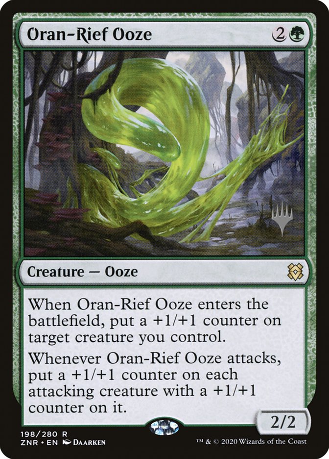 Oran-Rief Ooze (Promo Pack) [Zendikar Rising Promos] | Tabernacle Games