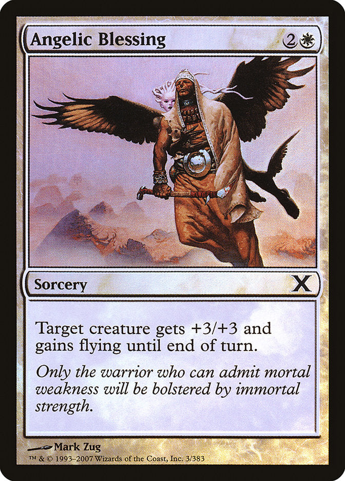 Angelic Blessing (Premium Foil) [Tenth Edition] | Tabernacle Games