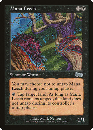 Mana Leech [Urza's Saga] | Tabernacle Games