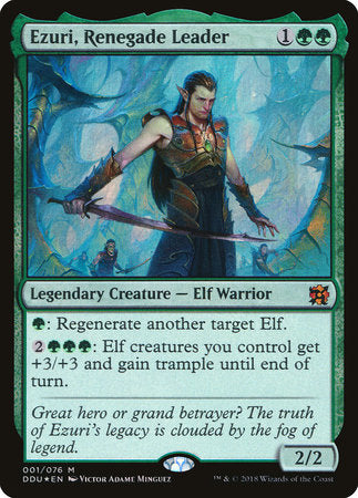 Ezuri, Renegade Leader [Duel Decks: Elves vs. Inventors] | Tabernacle Games