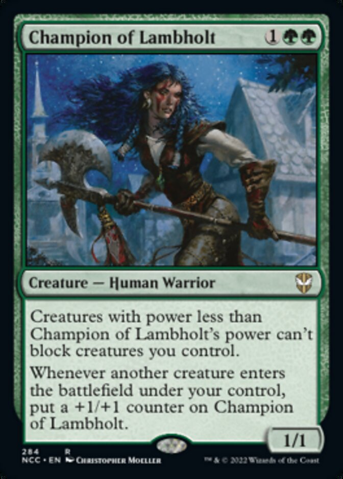 Champion of Lambholt [Streets of New Capenna Commander] | Tabernacle Games