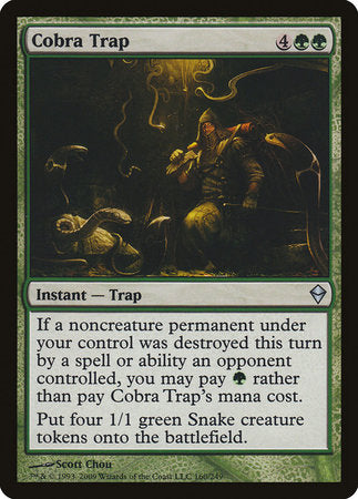 Cobra Trap [Zendikar] | Tabernacle Games