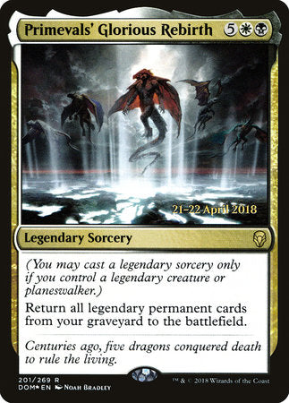 Primevals' Glorious Rebirth [Dominaria Promos] | Tabernacle Games
