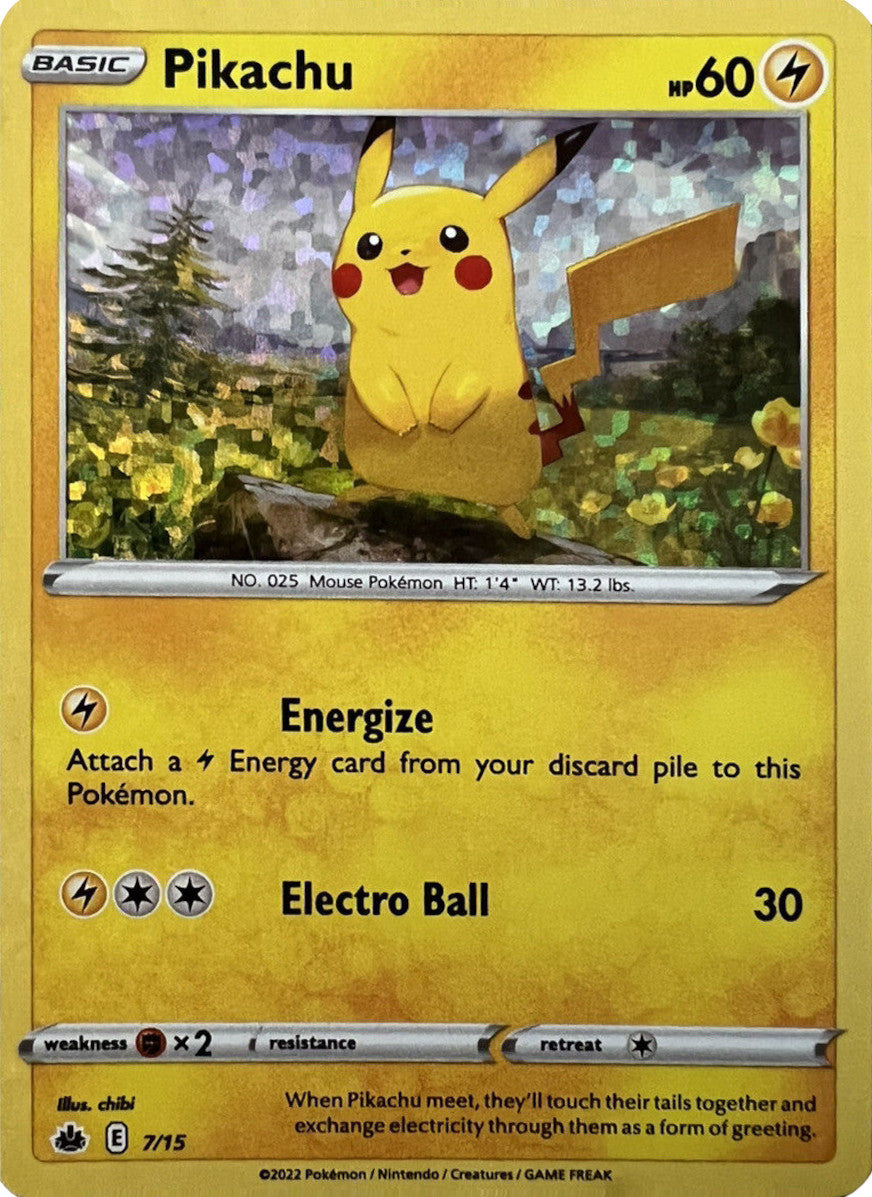 Pikachu (7/15) [McDonald's Promos: Match Battle] | Tabernacle Games