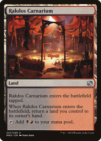 Rakdos Carnarium [Modern Masters 2015] | Tabernacle Games