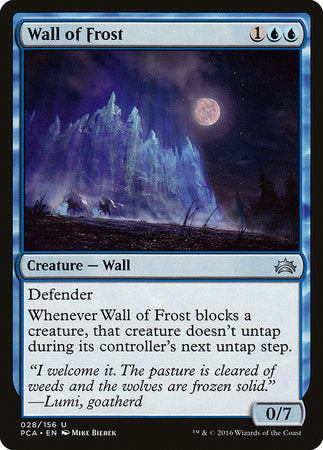 Wall of Frost [Planechase Anthology] | Tabernacle Games