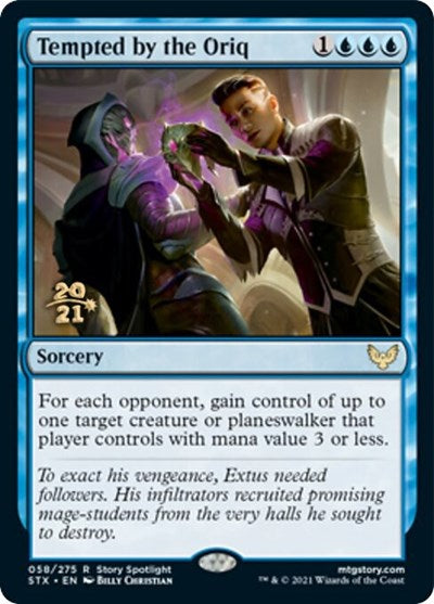 Tempted by the Oriq [Strixhaven: School of Mages Prerelease Promos] | Tabernacle Games