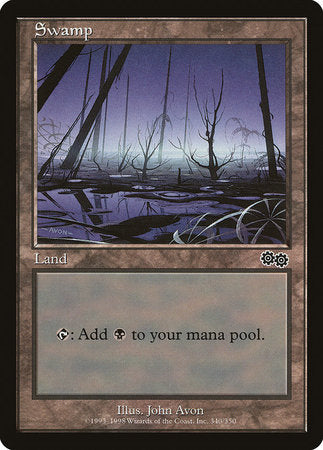 Swamp (340) [Urza's Saga] | Tabernacle Games
