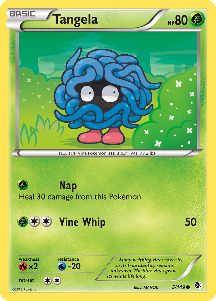 Tangela (5/149) [Black & White: Boundaries Crossed] | Tabernacle Games