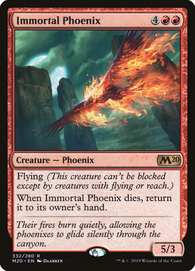 Immortal Phoenix [Core Set 2020] | Tabernacle Games