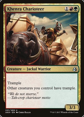 Khenra Charioteer [Amonkhet] | Tabernacle Games