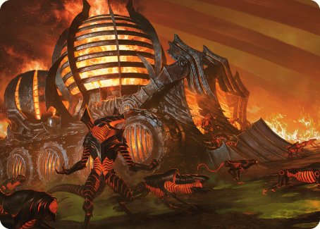 Urabrask's Forge Art Card [Phyrexia: All Will Be One Art Series] | Tabernacle Games