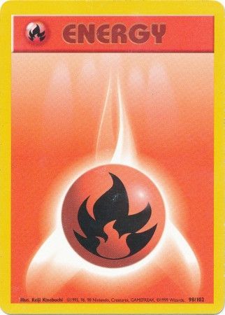 Fire Energy (98/102) [Base Set Unlimited] | Tabernacle Games