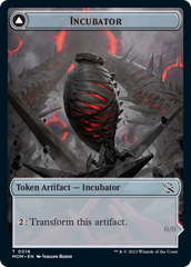 Incubator // Phyrexian (16) Double-Sided Token [March of the Machine Tokens] | Tabernacle Games