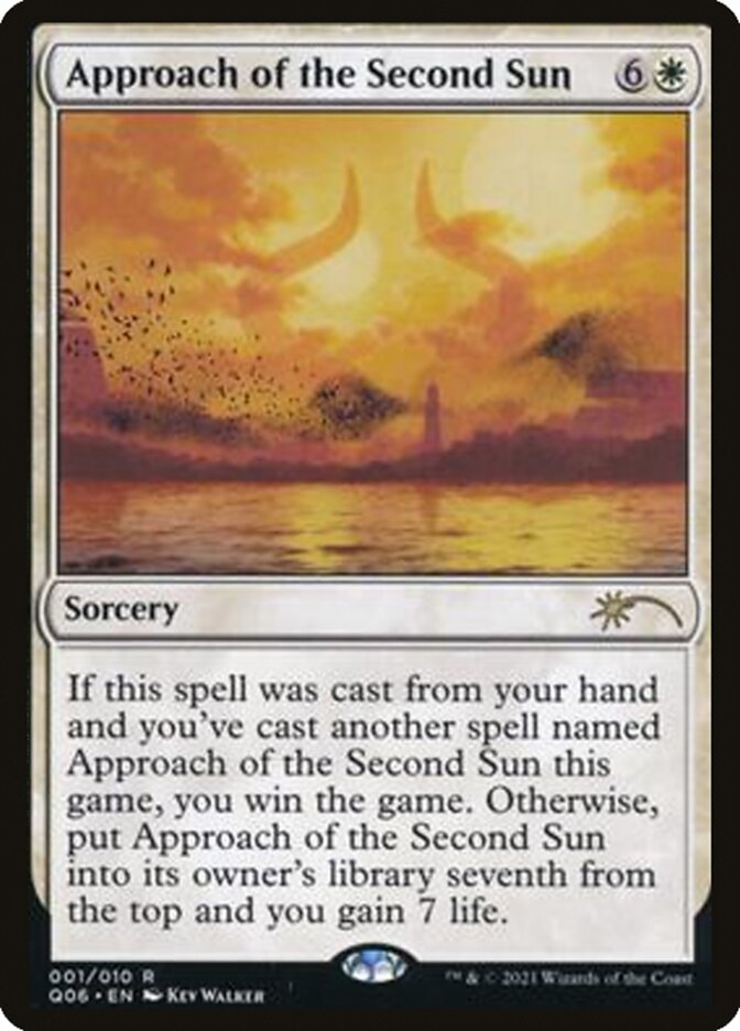 Approach of the Second Sun [Pioneer Challenger Decks 2021] | Tabernacle Games