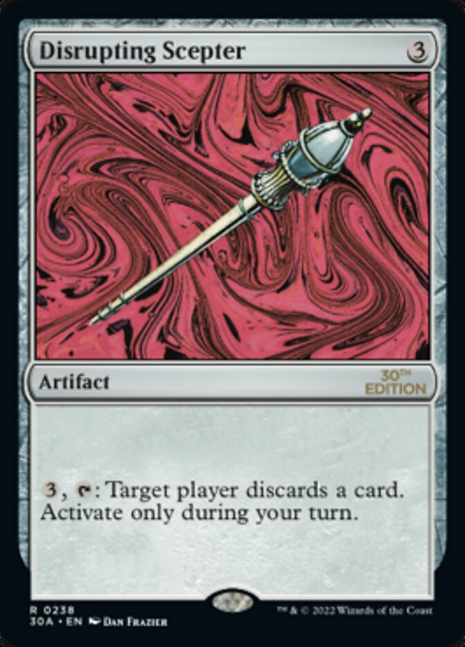 Disrupting Scepter [30th Anniversary Edition] | Tabernacle Games