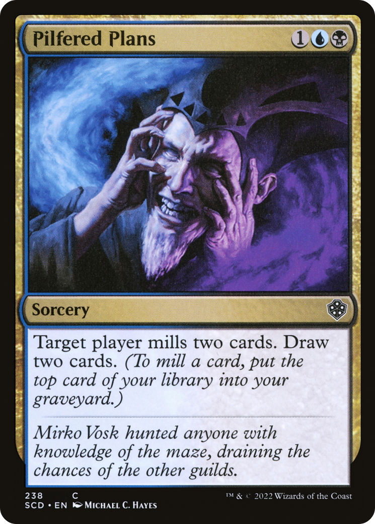 Pilfered Plans [Starter Commander Decks] | Tabernacle Games