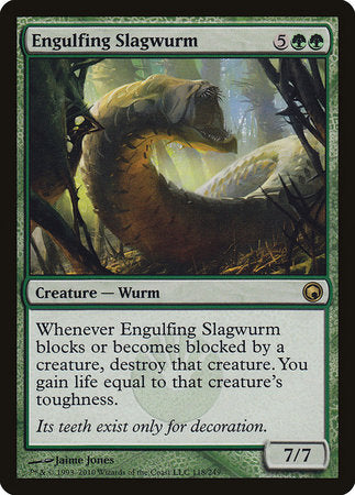 Engulfing Slagwurm [Scars of Mirrodin] | Tabernacle Games