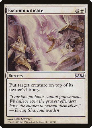 Excommunicate [Magic 2011] | Tabernacle Games