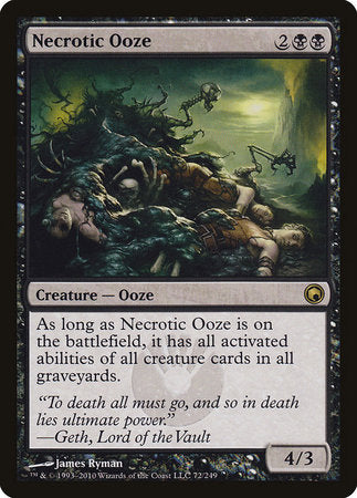 Necrotic Ooze [Scars of Mirrodin] | Tabernacle Games