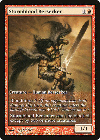 Stormblood Berserker [Magic 2012 Promos] | Tabernacle Games