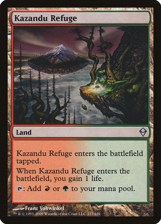 Kazandu Refuge [Zendikar] | Tabernacle Games