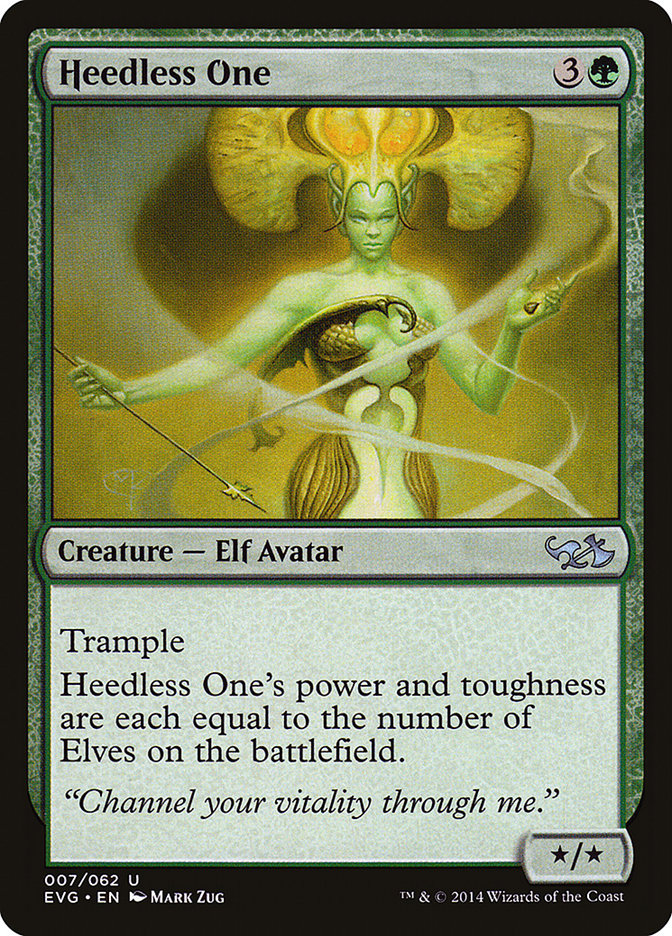 Heedless One (Elves vs. Goblins) [Duel Decks Anthology] | Tabernacle Games