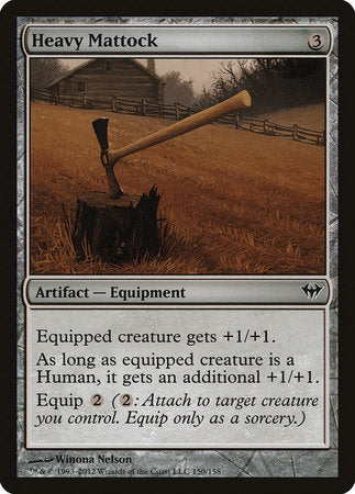 Heavy Mattock [Dark Ascension] | Tabernacle Games