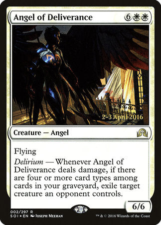 Angel of Deliverance [Shadows over Innistrad Promos] | Tabernacle Games