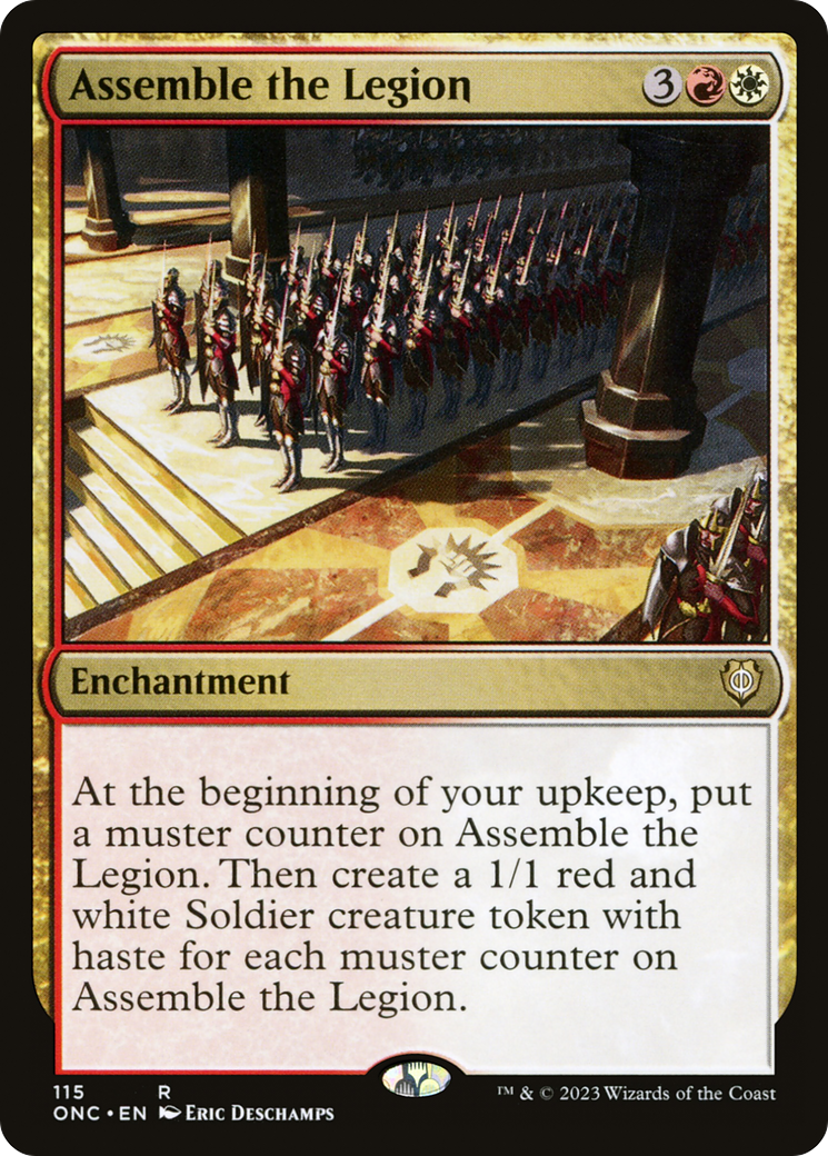 Assemble the Legion [Phyrexia: All Will Be One Commander] | Tabernacle Games