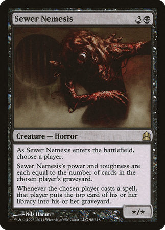 Sewer Nemesis [Commander 2011] | Tabernacle Games