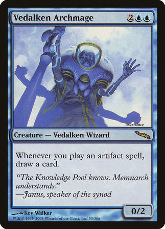 Vedalken Archmage [Mirrodin] | Tabernacle Games