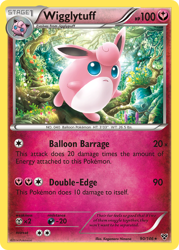 Wigglytuff (90/146) [XY: Base Set] | Tabernacle Games