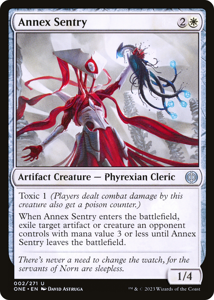 Annex Sentry [Phyrexia: All Will Be One] | Tabernacle Games