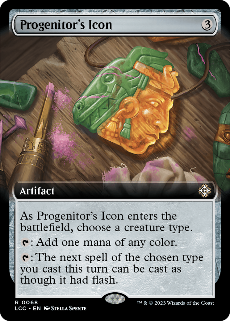 Progenitor's Icon (Extended Art) [The Lost Caverns of Ixalan Commander] | Tabernacle Games