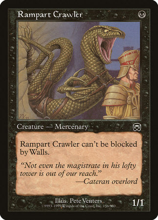 Rampart Crawler [Mercadian Masques] | Tabernacle Games