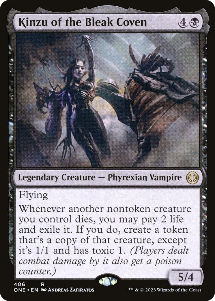 Kinzu of the Bleak Coven [Phyrexia: All Will Be One] | Tabernacle Games