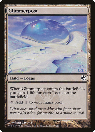 Glimmerpost [Scars of Mirrodin] | Tabernacle Games