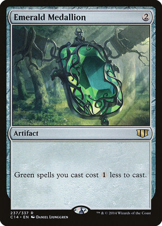 Emerald Medallion [Commander 2014] | Tabernacle Games