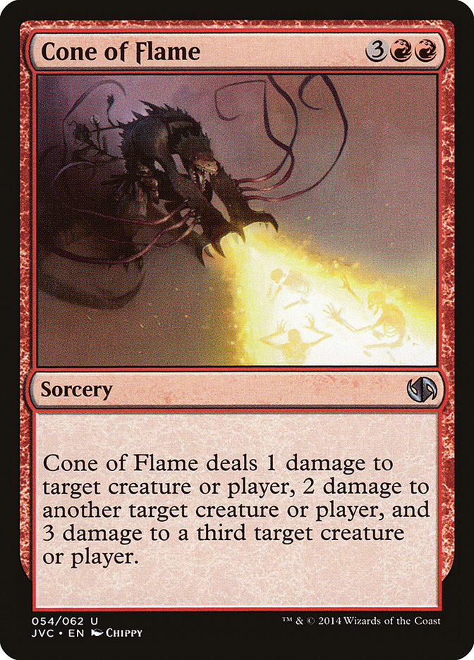 Cone of Flame [Duel Decks Anthology] | Tabernacle Games