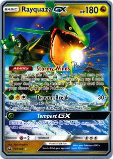 Rayquaza GX (109/168) (Dragones y Sombras - Pedro Eugenio Torres) [World Championships 2018] | Tabernacle Games