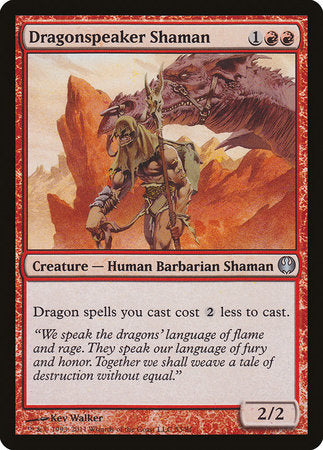 Dragonspeaker Shaman [Duel Decks: Knights vs. Dragons] | Tabernacle Games