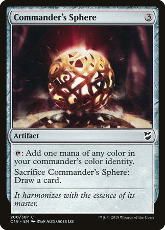 Commander's Sphere [Commander 2018] | Tabernacle Games